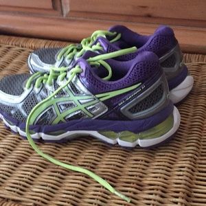 Brand new Aasics . Size 8.5 women’s.  Never worn.